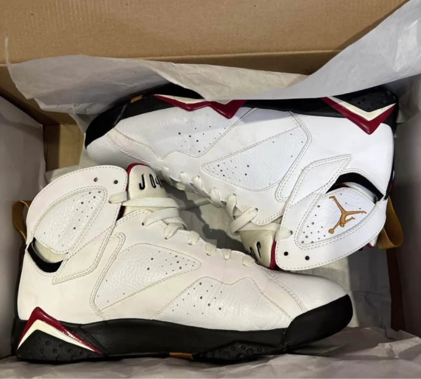 Nike Jordan 7 Retro Cardinal Mens 10US - photo 2