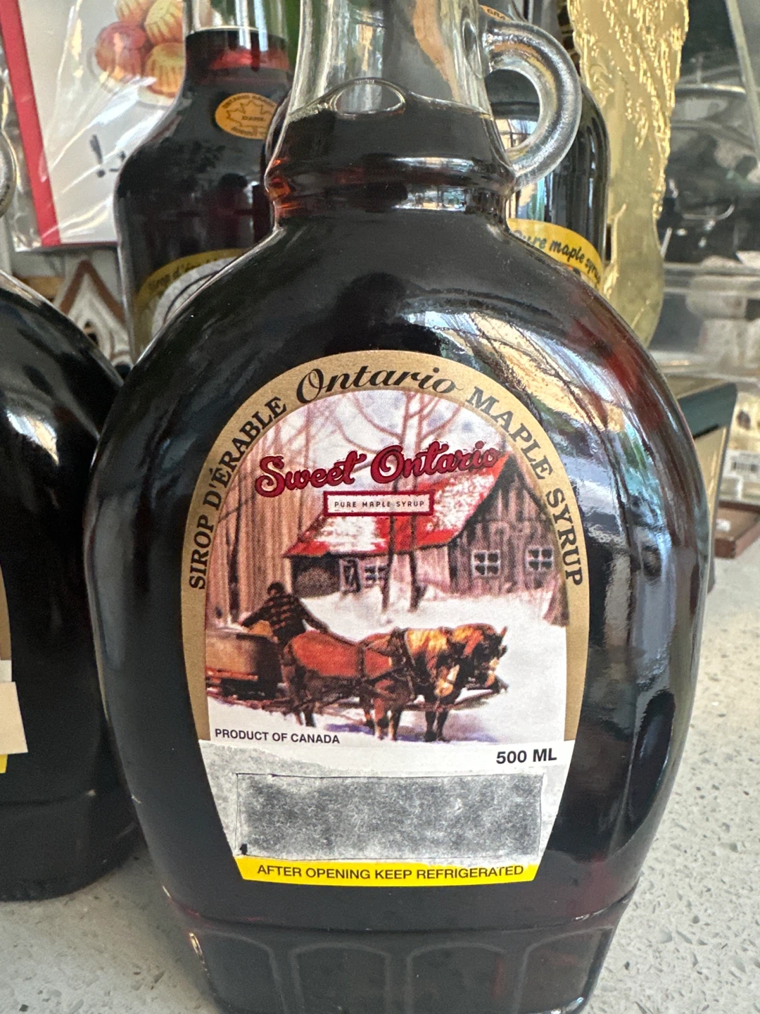 Sweet Ontario Pure Maple Syrup 500 ML