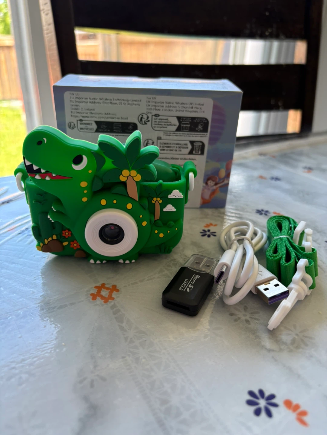 Brand New Dinosaur Kids Camera with Selfie & Video Mode