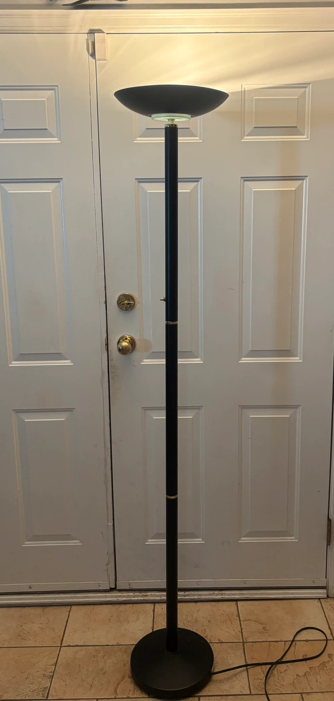 Vintage black floor lamp - photo 5