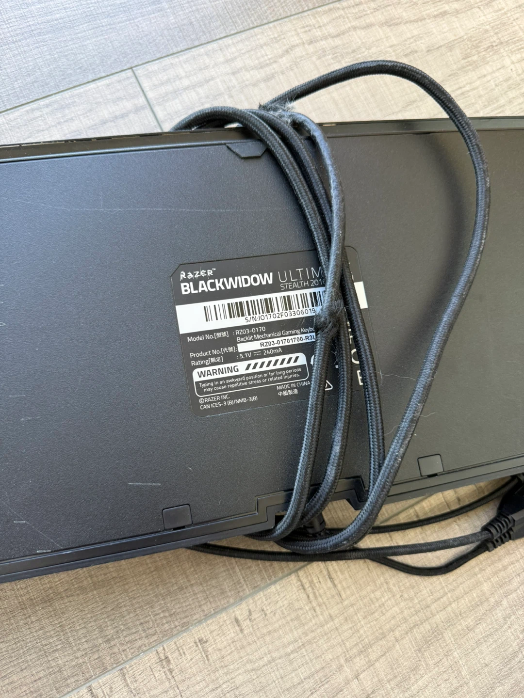 Razer BlackWidow Ultimate StealthMechanical Gaming Keyboard - photo 5