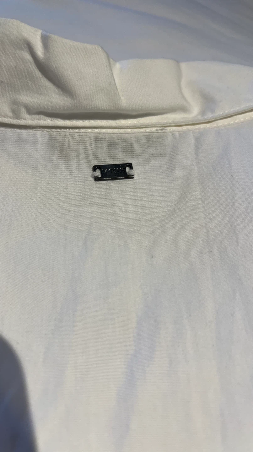 MEXX White Button-Up Shirt Dress - Size L - photo 4