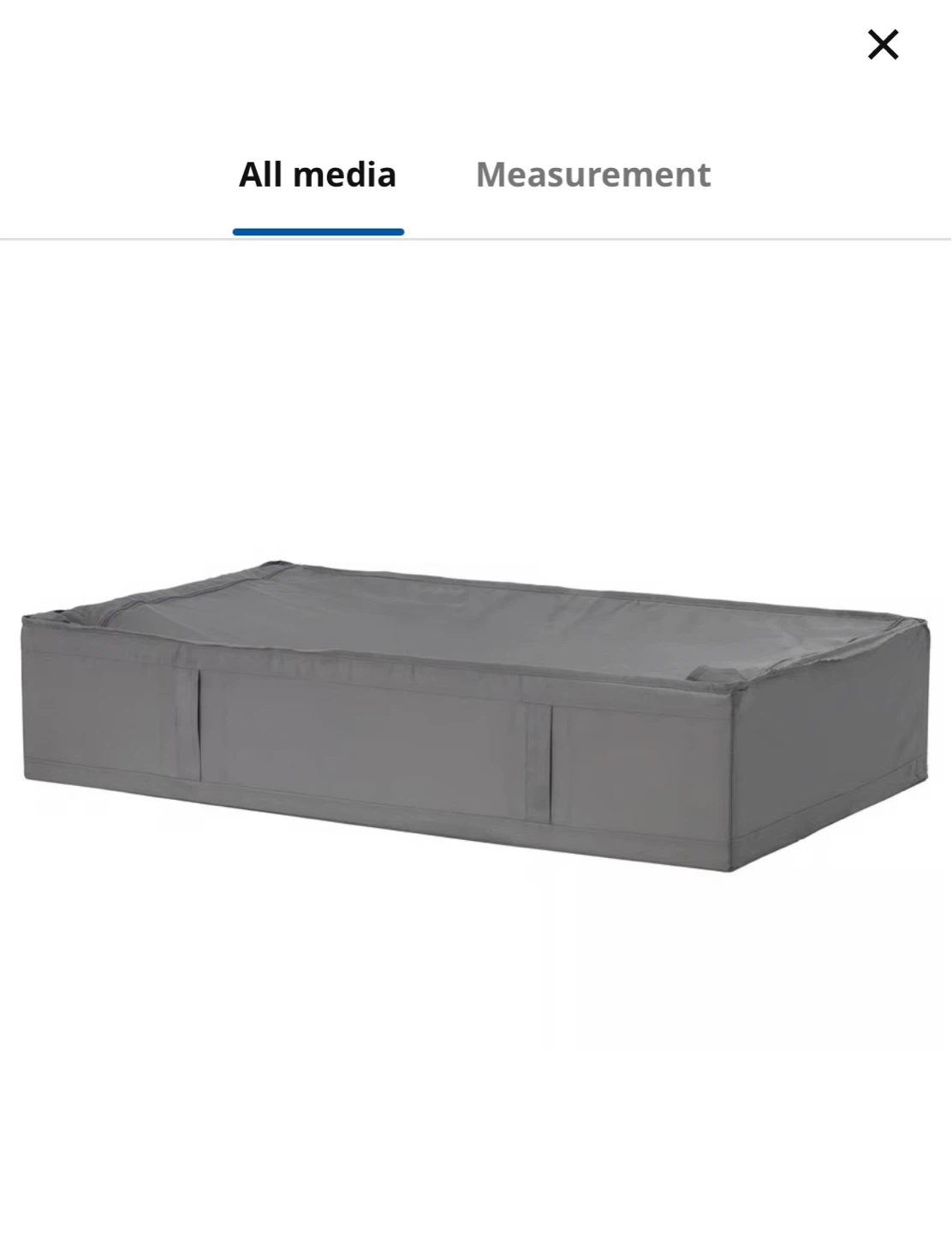 IKEA SKUBB Storage Box - Grey