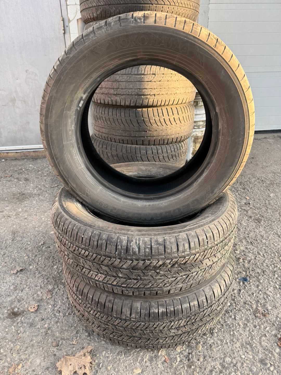 (3) Yokohama Geolandar G91 All Season Tires 225/60R17 - photo 4