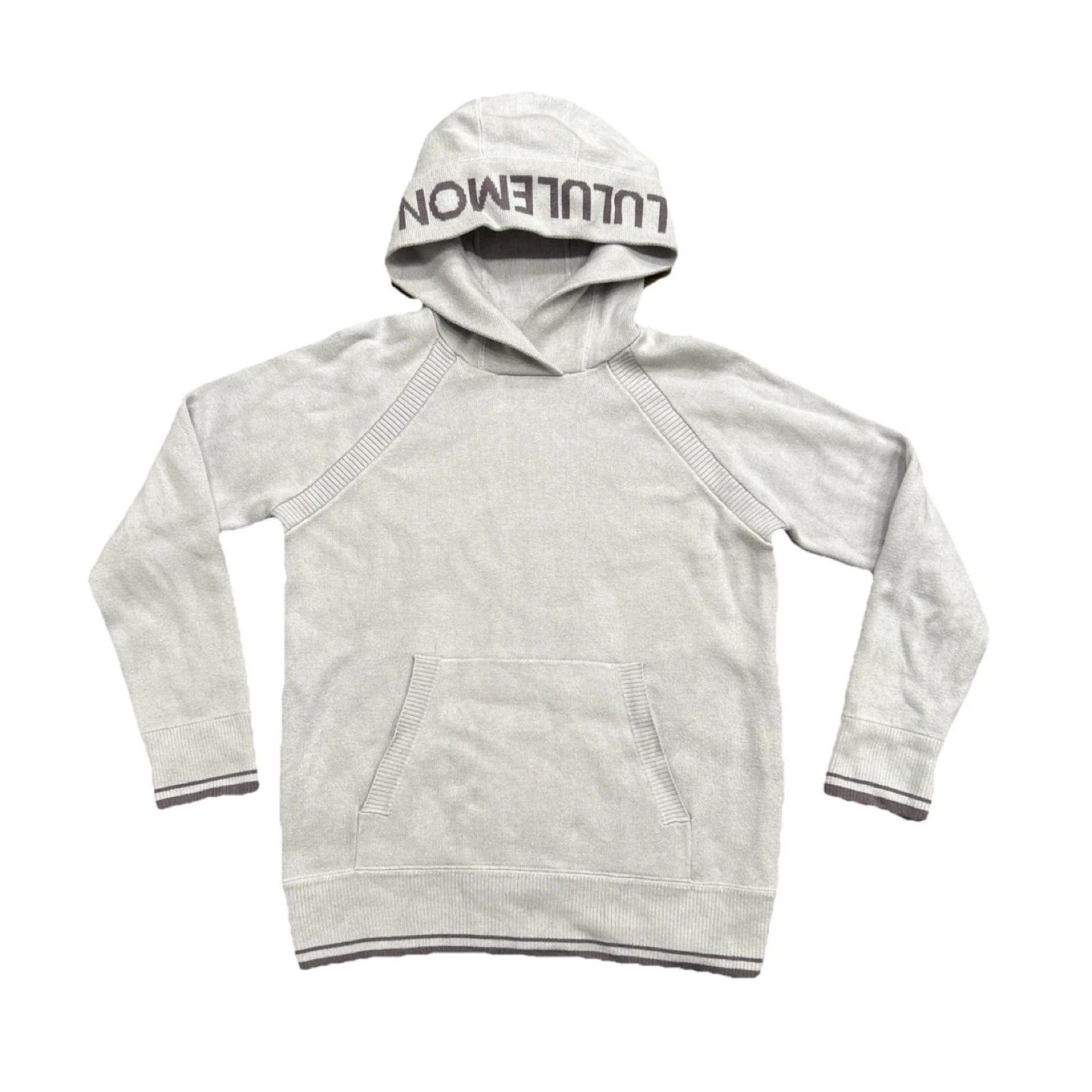 Lululemon Grey Knit Hoodie S/M