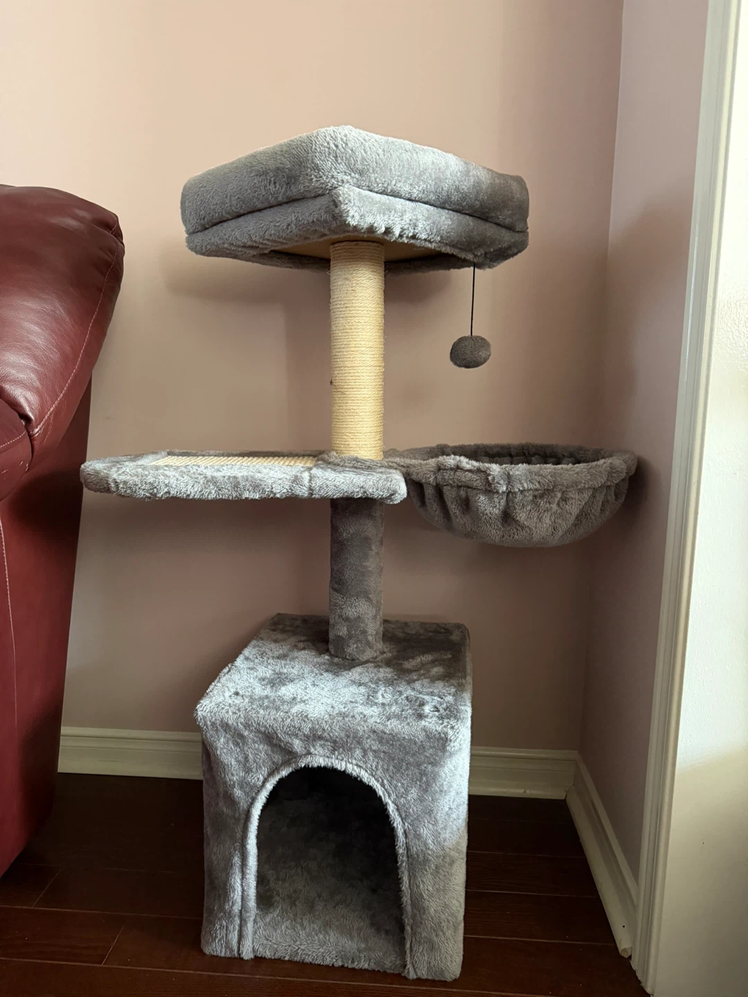 Cat Tower + Scratch Post
