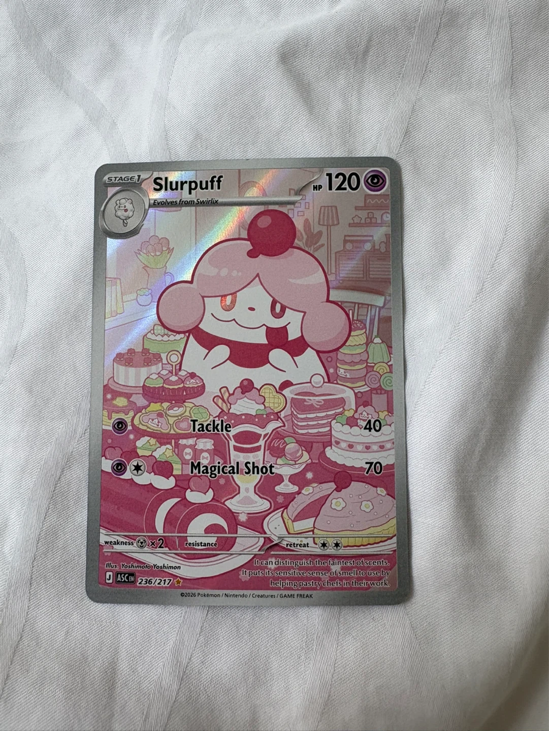 Pokémon Slurpuff Card