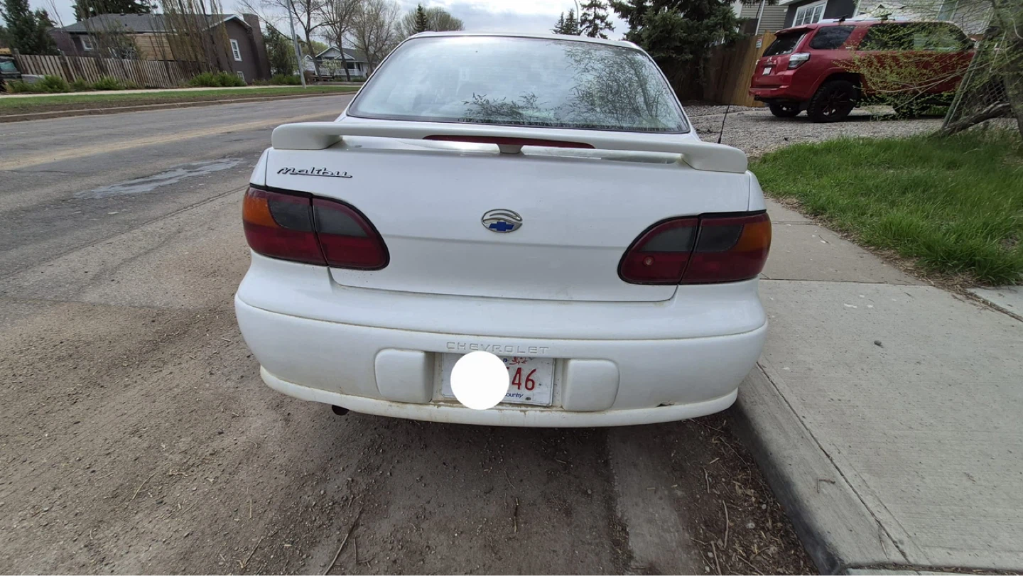 White Chevrolet Malibu Sedan 2003 - photo 4