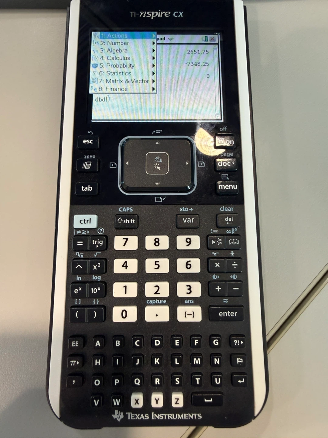 Texas Instruments TI-Nspire CX Calculator - photo 2