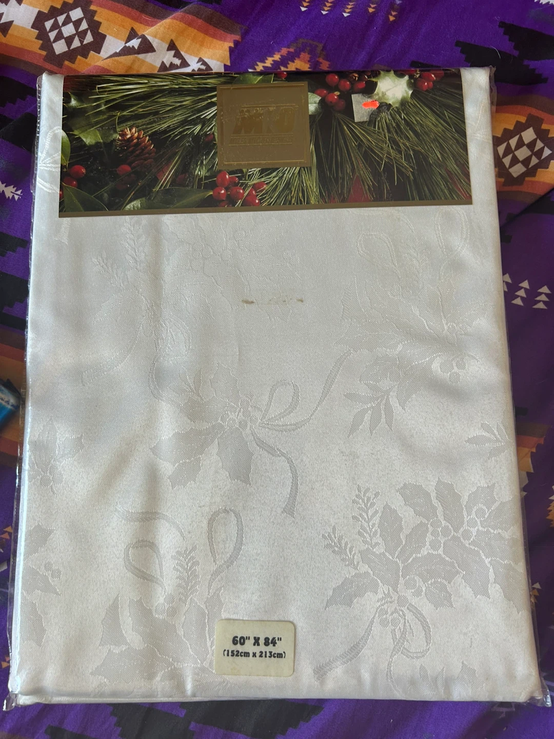 Myles Kitchen Designs Christmas Tablecloth 60" x 84" - photo 2