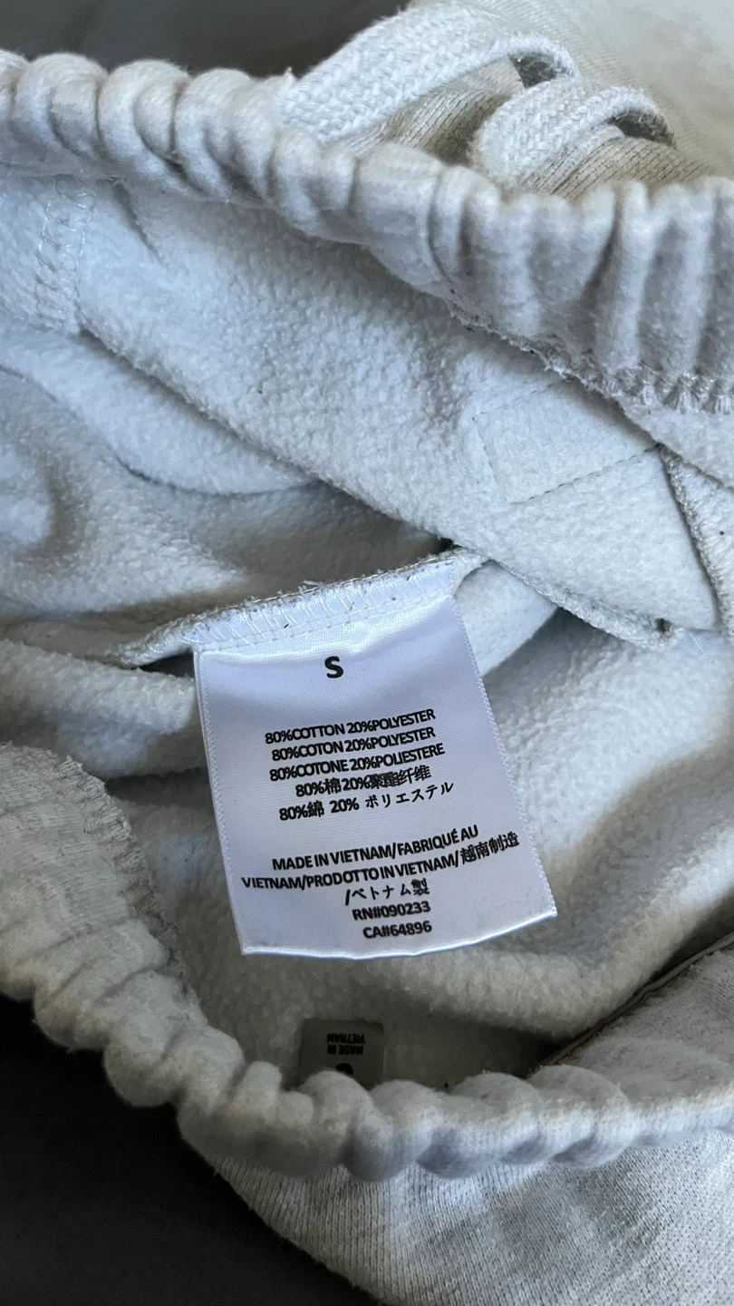 ESSENTIALS Fear of God Sweatpants - Grey - Size S - photo 4