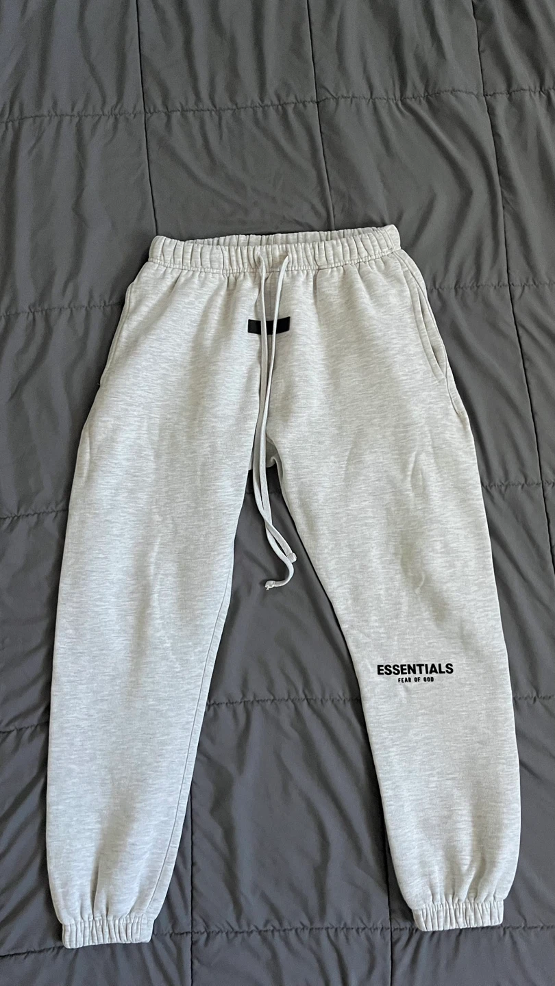 ESSENTIALS Fear of God Sweatpants - Grey - Size S