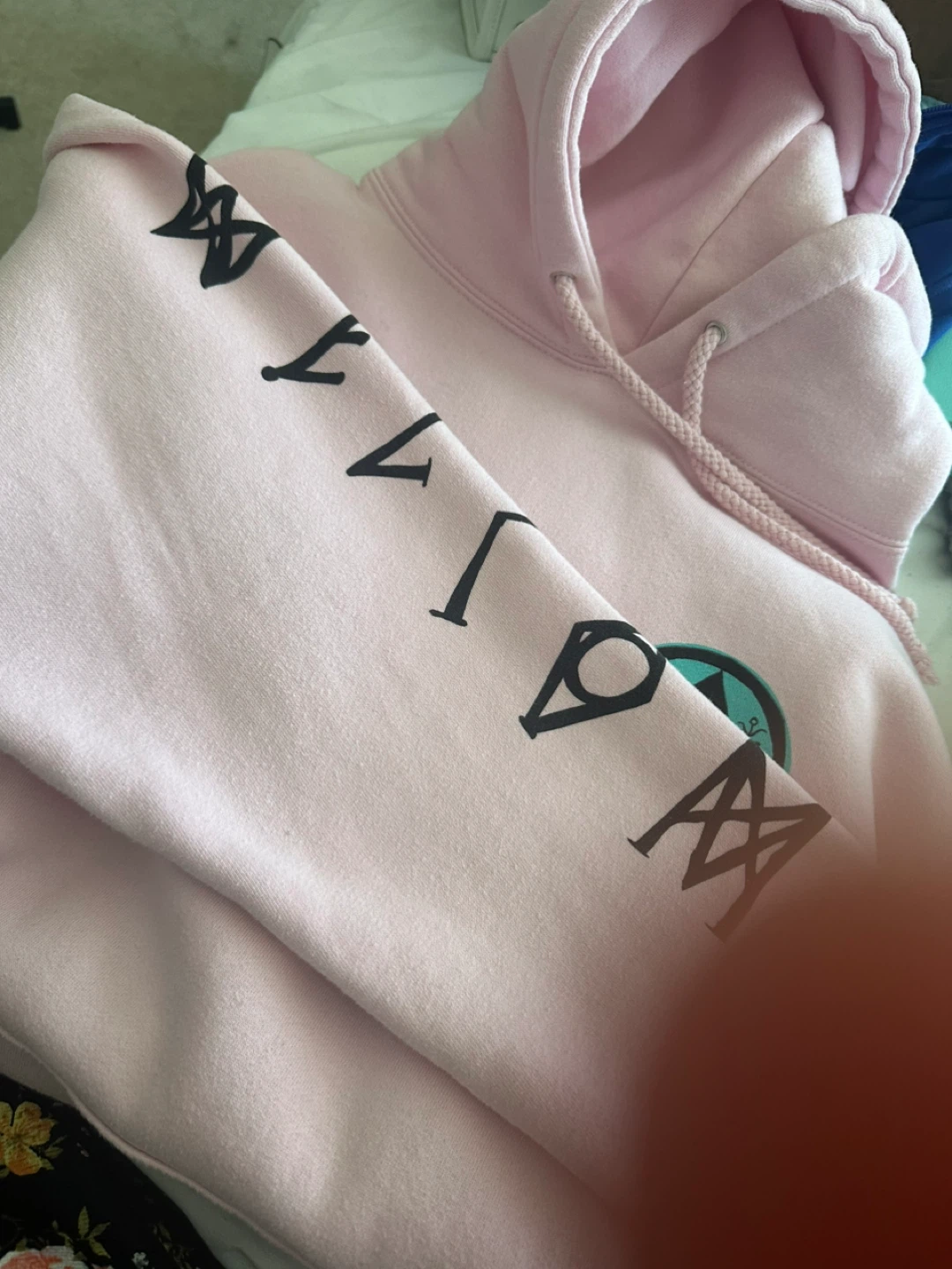 Pink Sloth Graphic Hoodie - photo 2