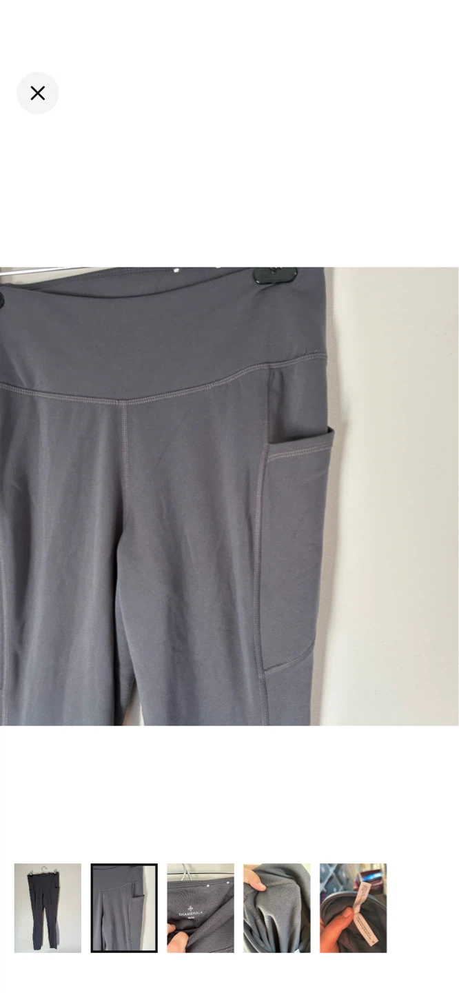 Shambhala M/M Grey Pocket Leggings - photo 2