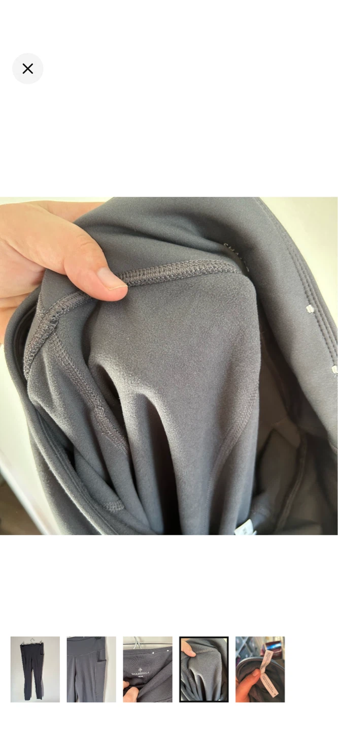 Shambhala M/M Grey Pocket Leggings - photo 4