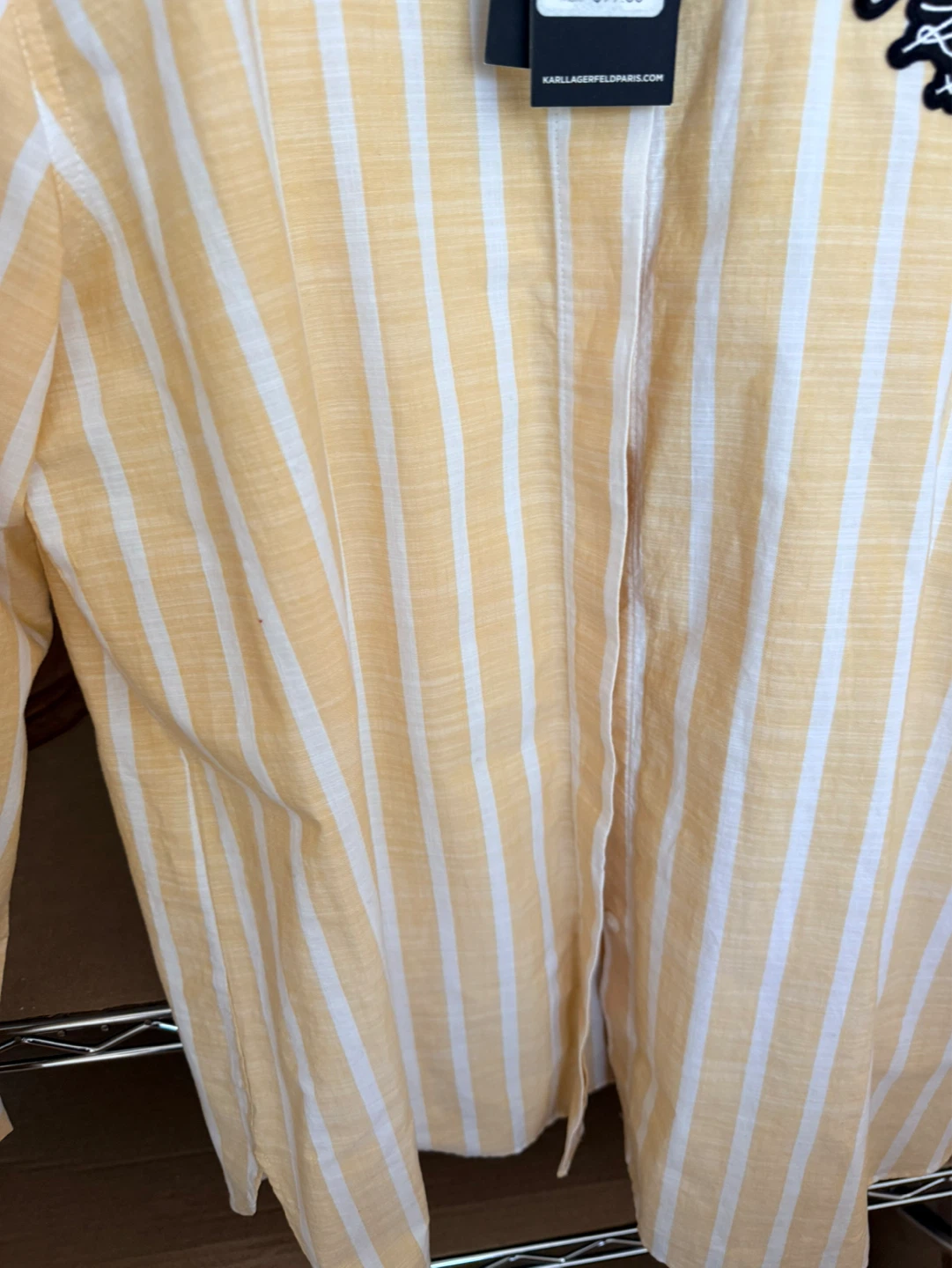 Karl Lagerfeld Paris Striped Shirt - Size M - photo 3