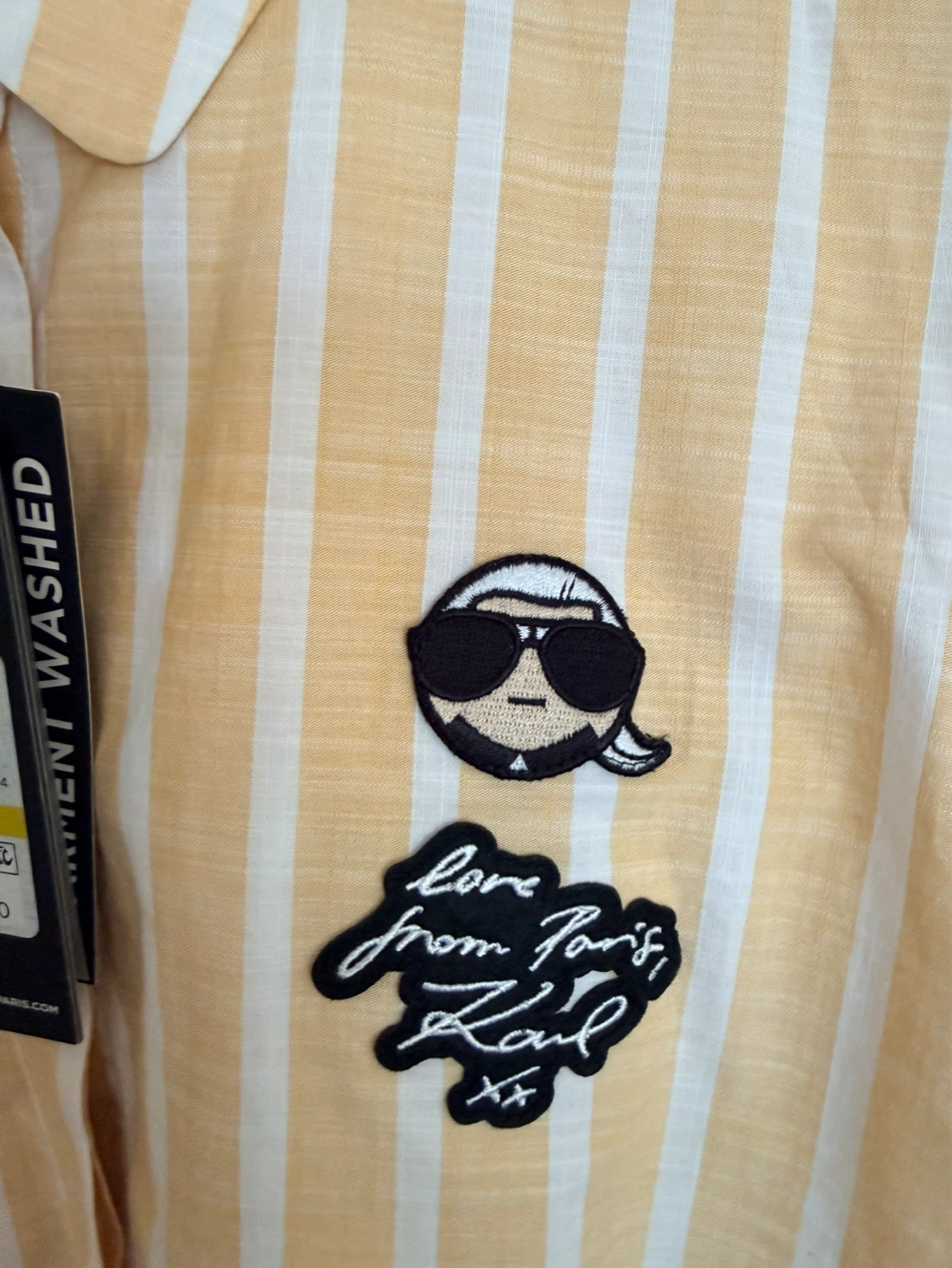 Karl Lagerfeld Paris Striped Shirt - Size M - photo 5