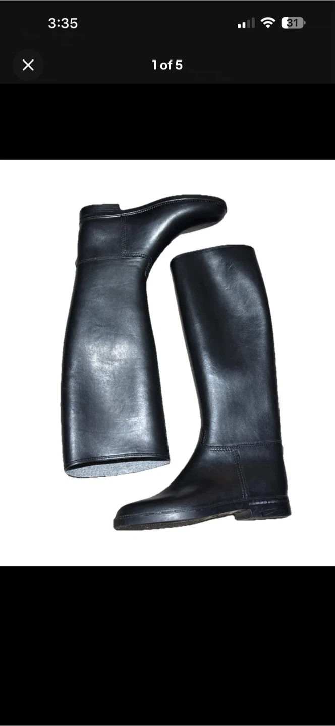 Winner Black Rain/Riding Boots