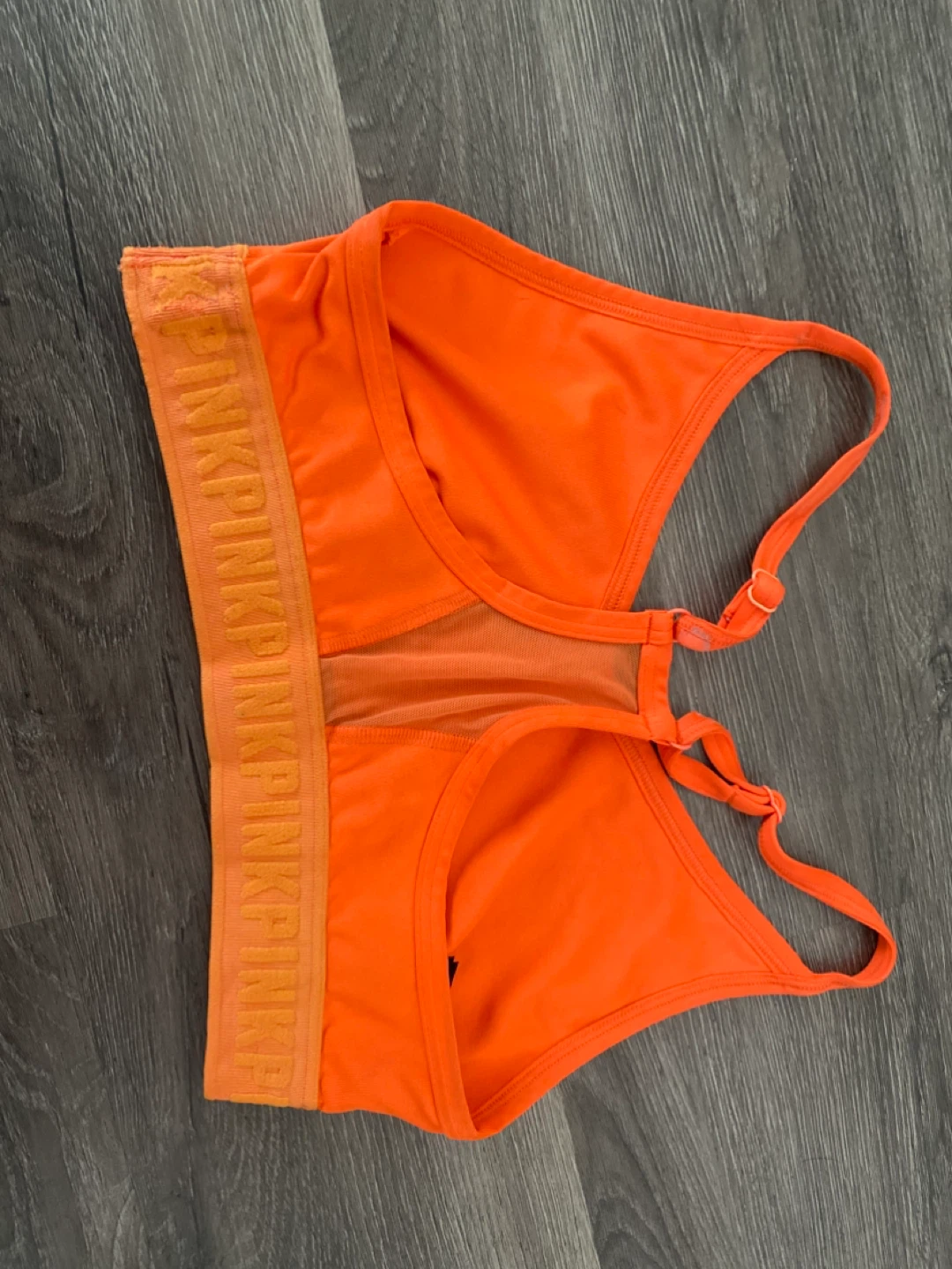 Victoria's Secret PINK Ultimate Sports Bra Orange Size S - photo 2