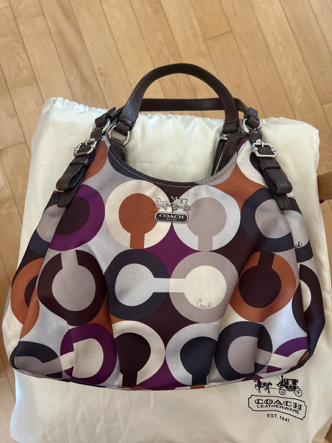 Coach Signature C Hobo Shoulder Bag