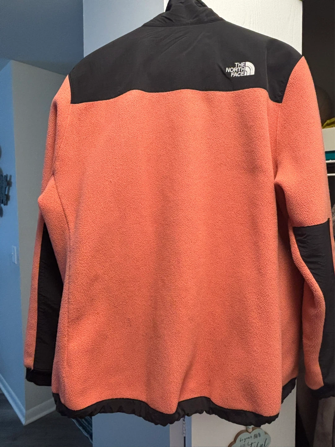The North Face Fleece jacket XXL Coral/Black - photo 3