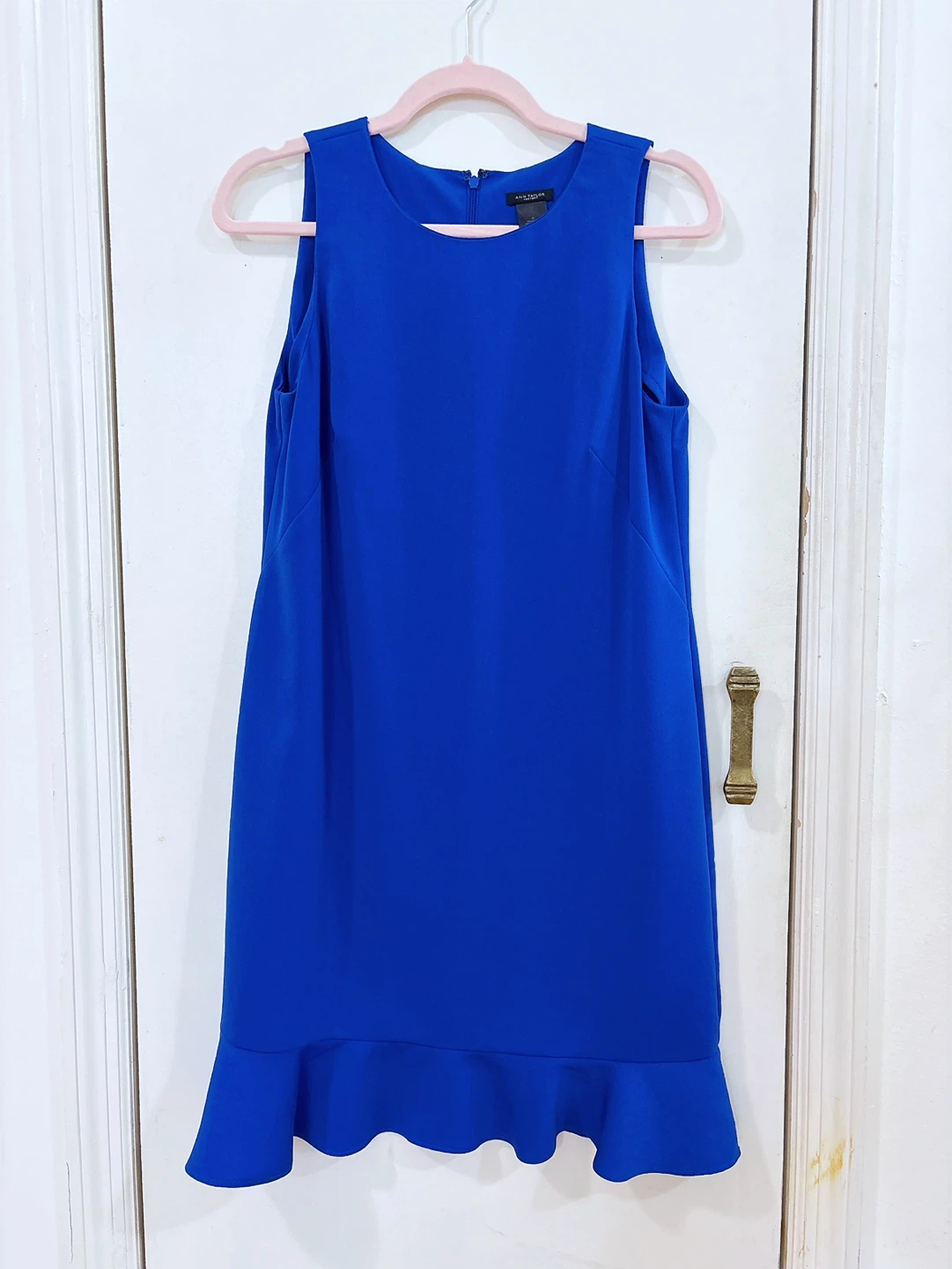 Anne Taylor Blue Mid Length Dress