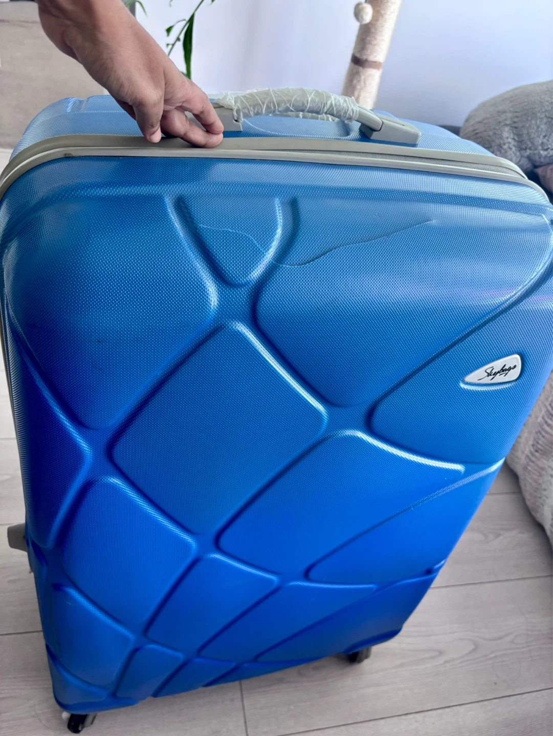 Skybags Blue Hardside Spinner Luggage - photo 5