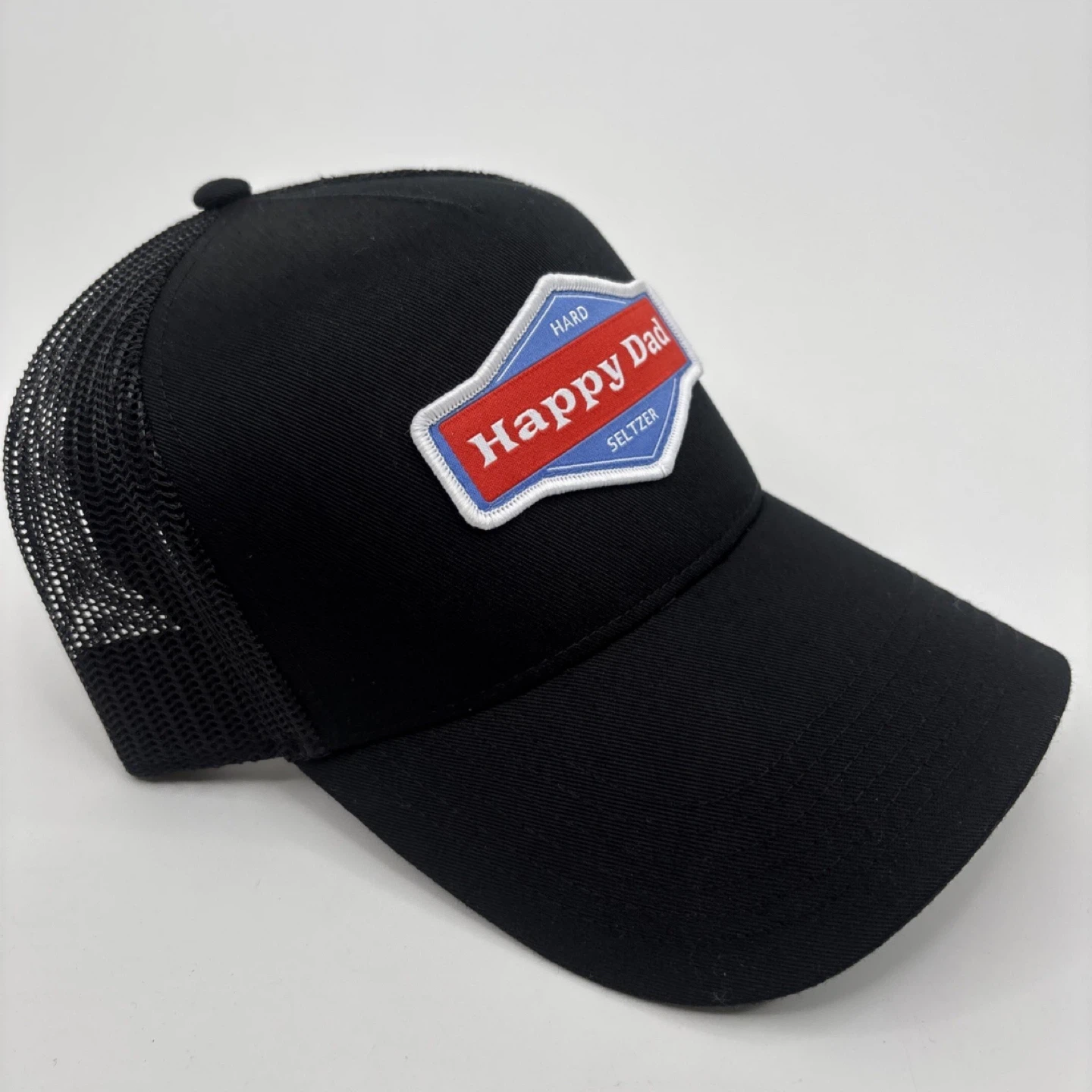 Happy Dad Seltzer Black Trucker Hat - photo 2