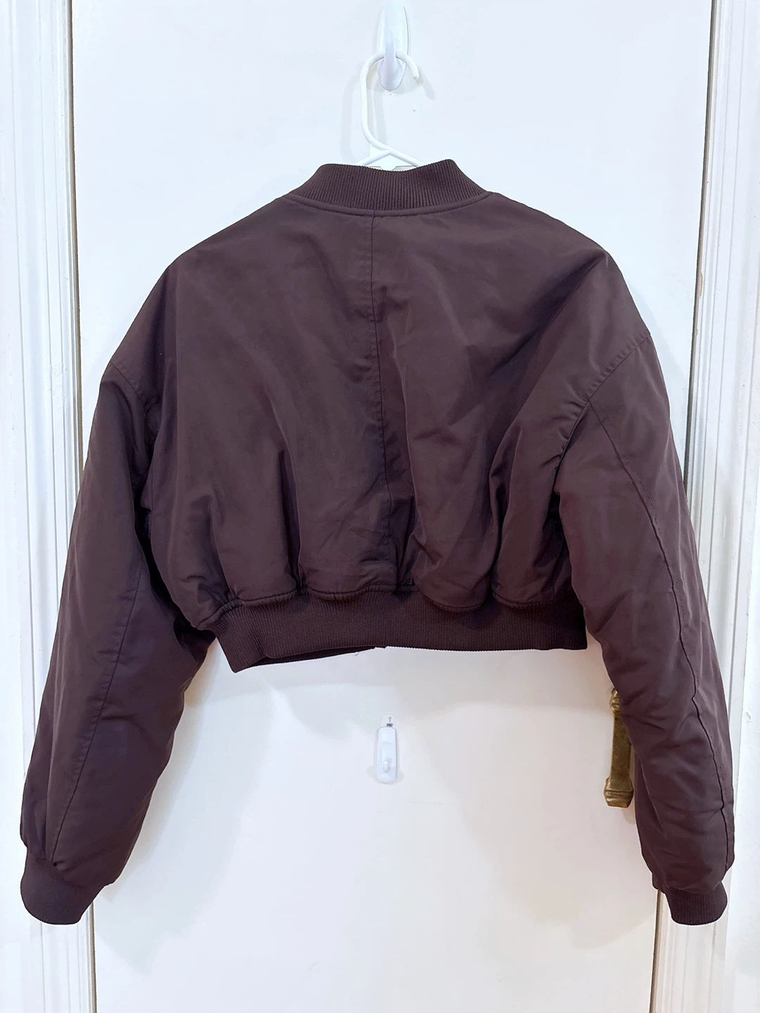 Cropped Bomber Jacket - photo 2