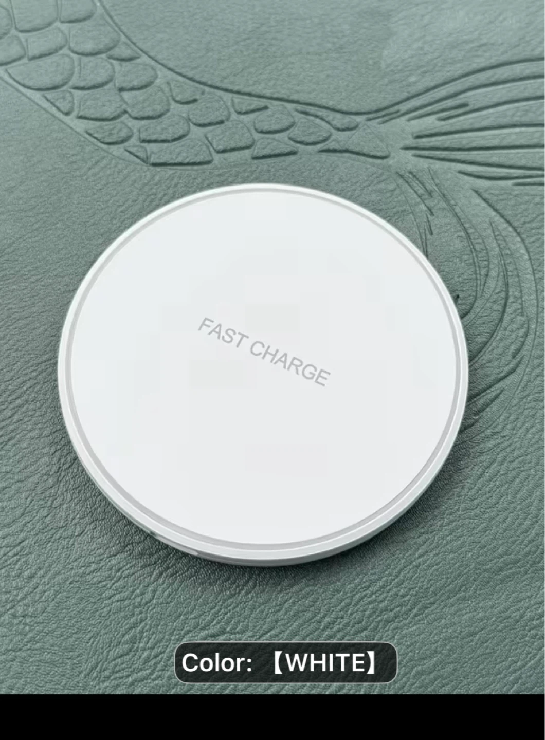 White Fast Charge Wireless Charger