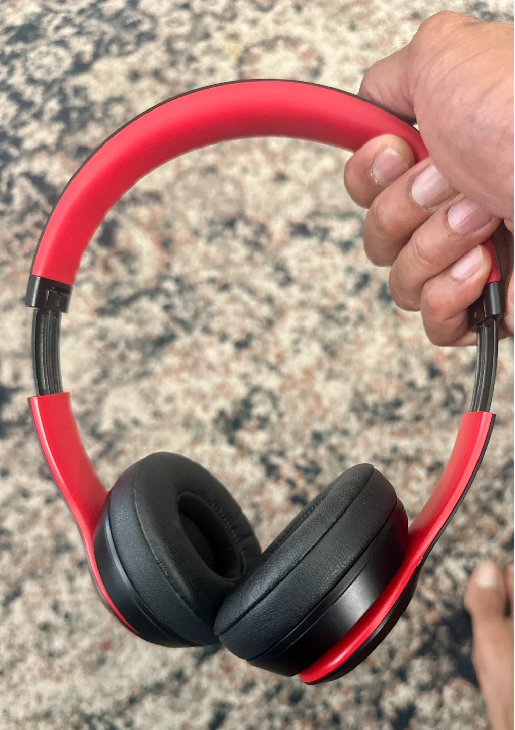 Beats Solo3 Wireless On-Ear Headphones - Red - photo 4