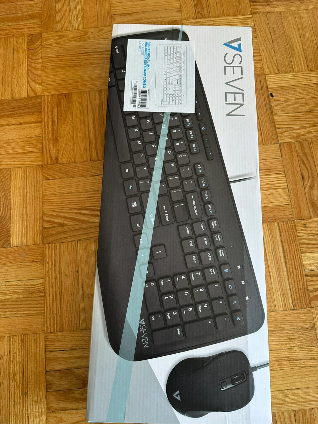 V7 Wired Keyboard and Mouse Combo - photo 4