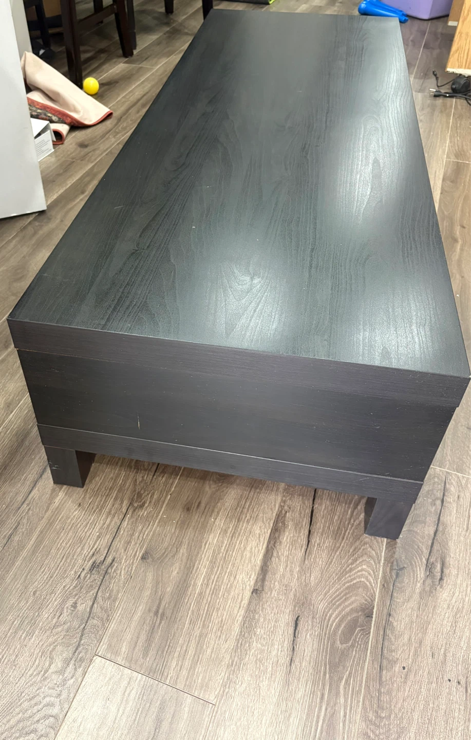 Dark Wood Coffee Table - photo 3