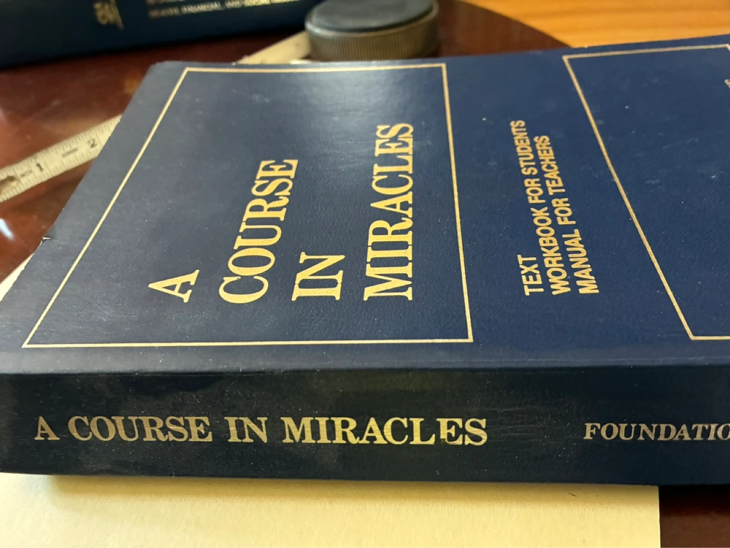 $12 Vintage A Course In Miracles Book: Text, Workbook, Manual - photo 2