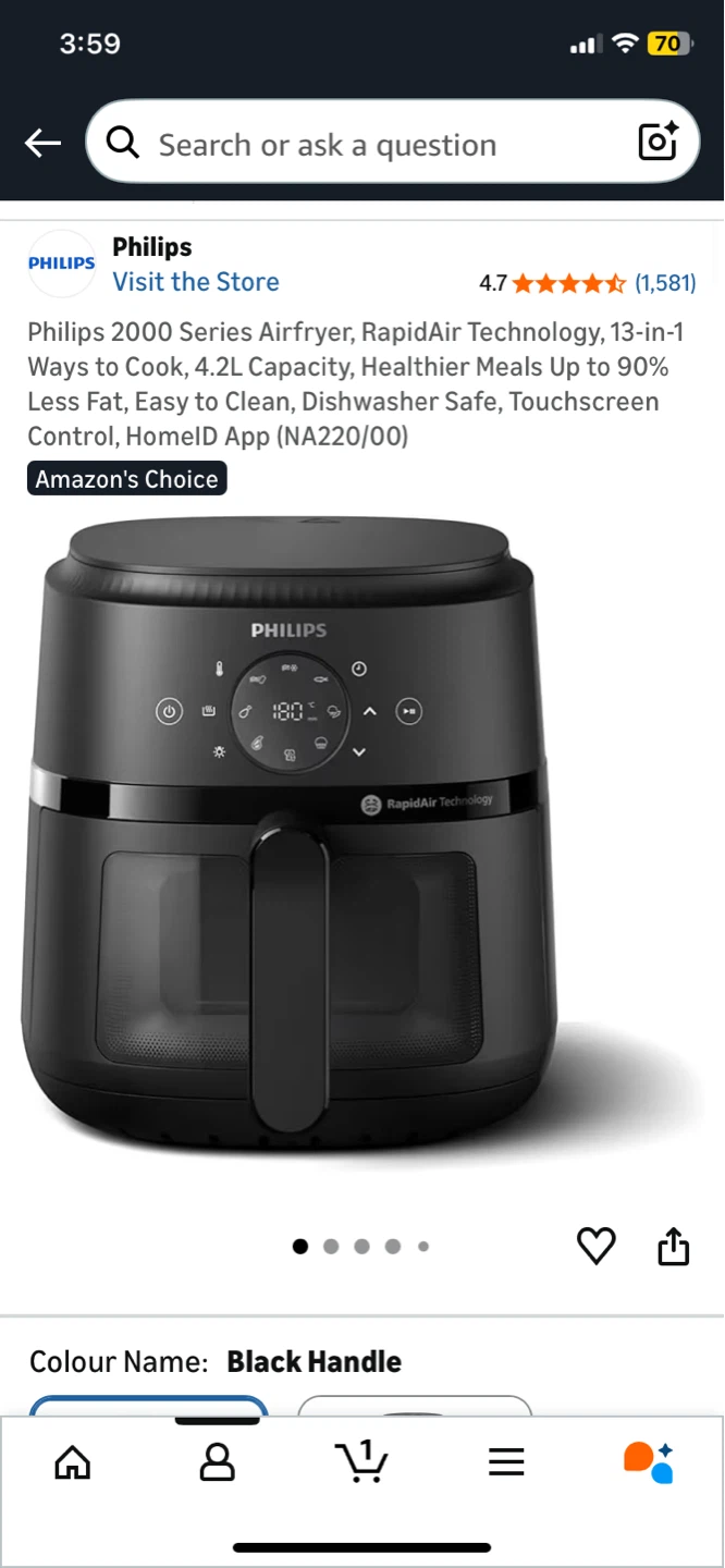 Philips 2000 Series Airfryer - photo 3
