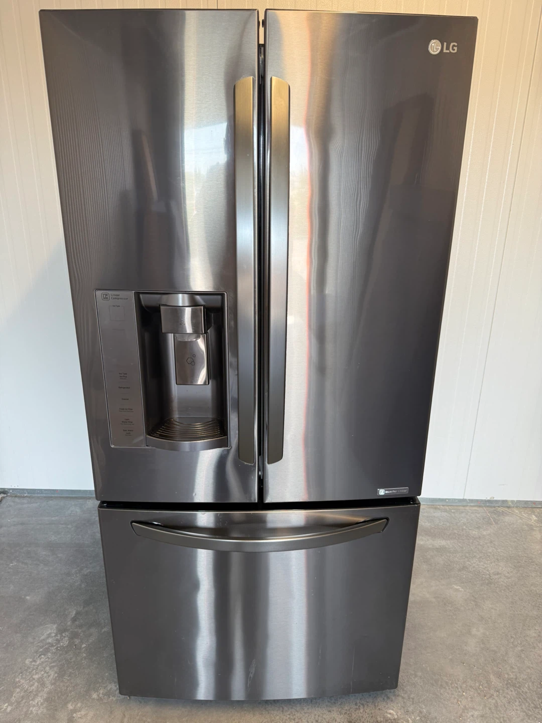 LG Black Stainless Steel Fridge/Freezer