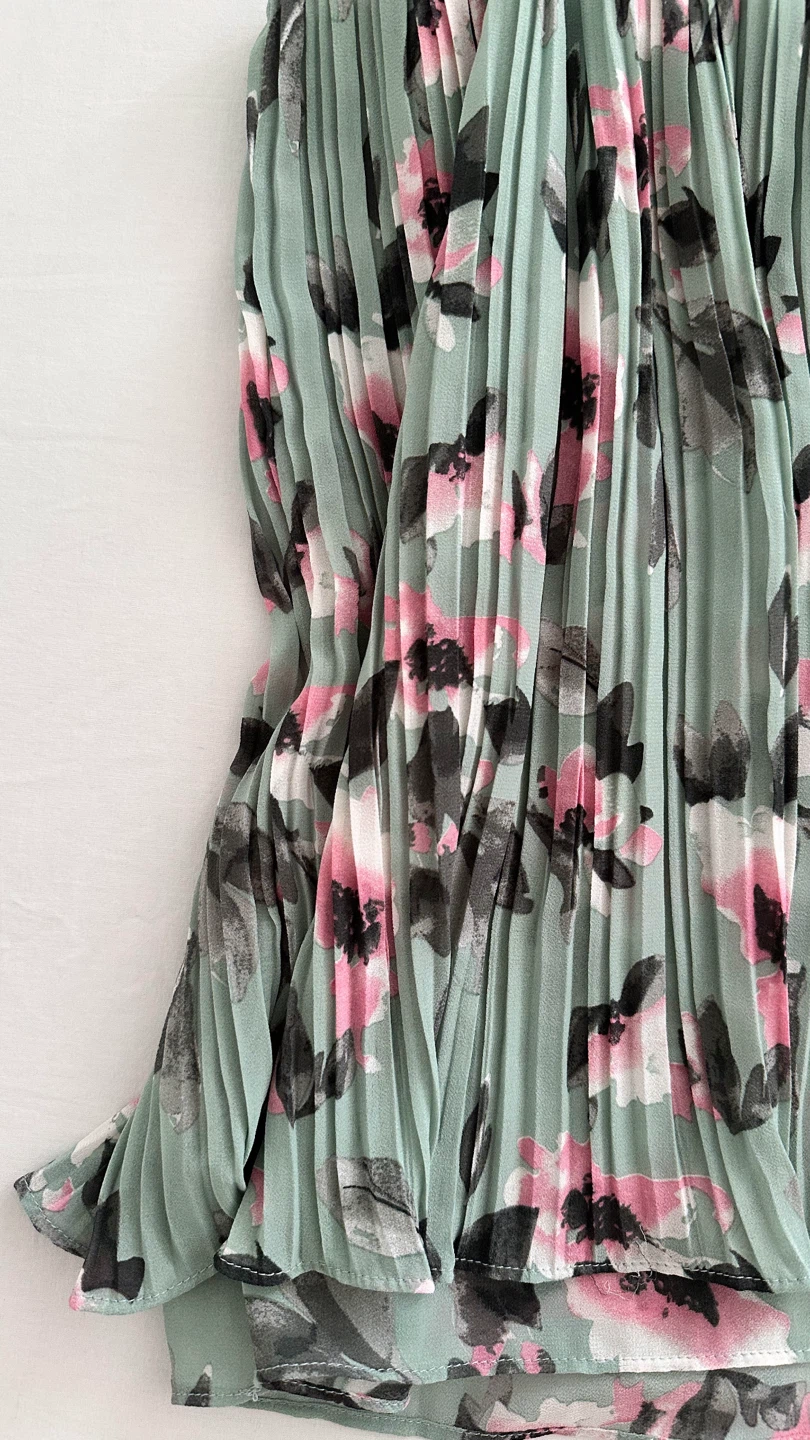 Pleated Floral Camisole Top - photo 3
