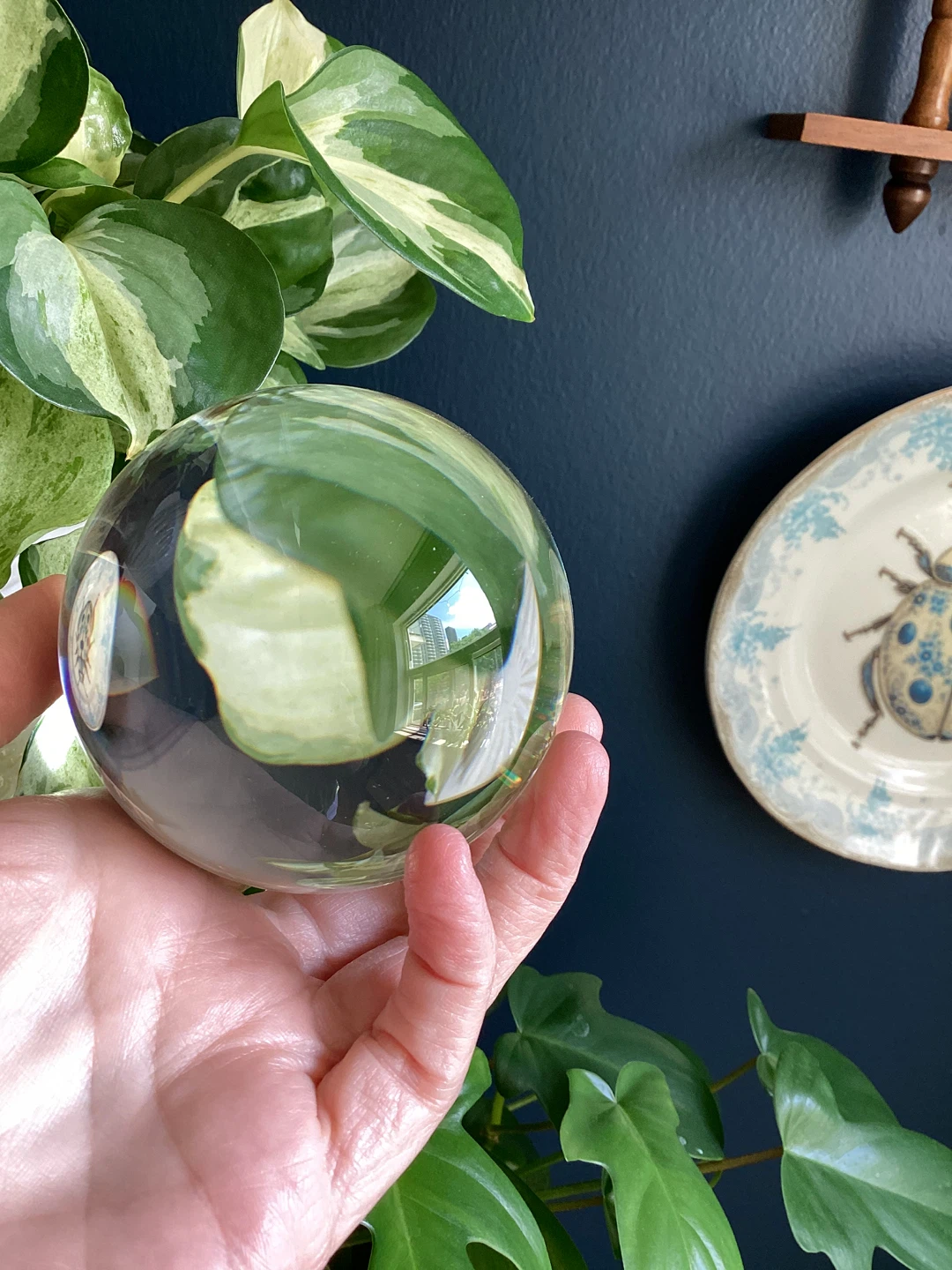 Clear Glass Sphere Lens Ball