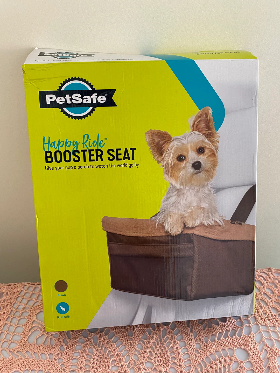 PetSafe Happy Ride Booster Seat - Brown