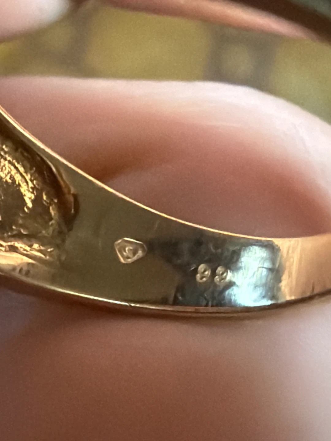 14K Gold Ring with Diamonds - photo 3
