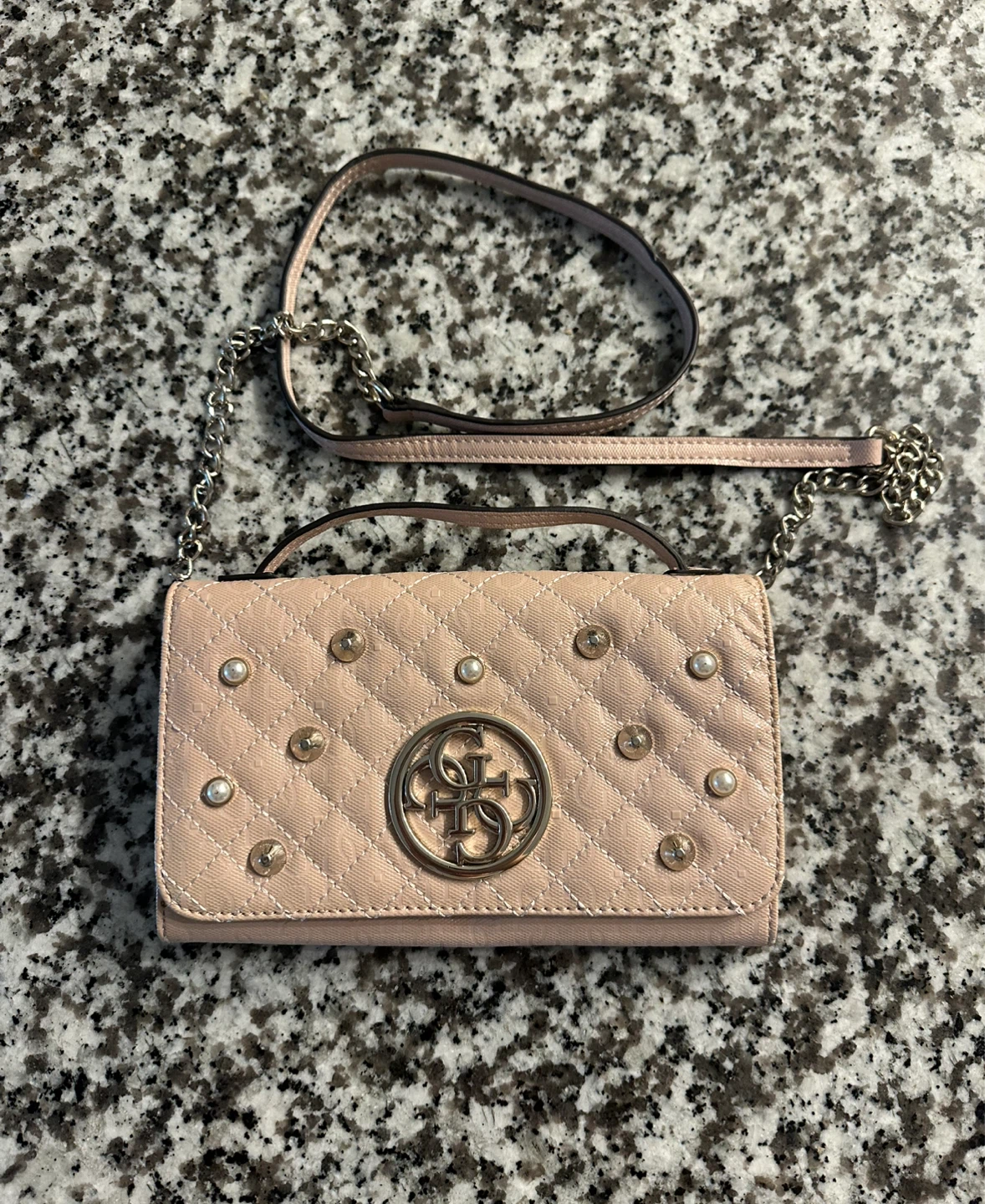 GUESS Pink crossbody Wallet