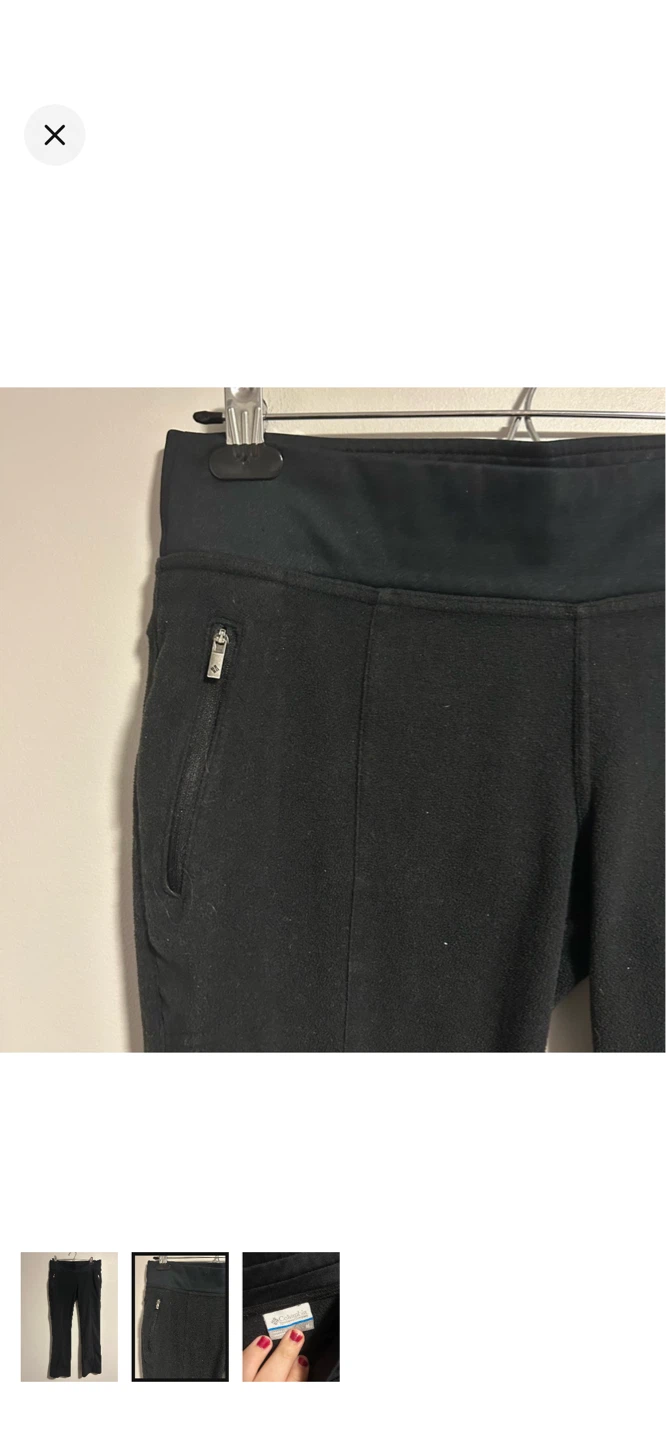 Columbia Black Athletic Pants - Size Medium - photo 2