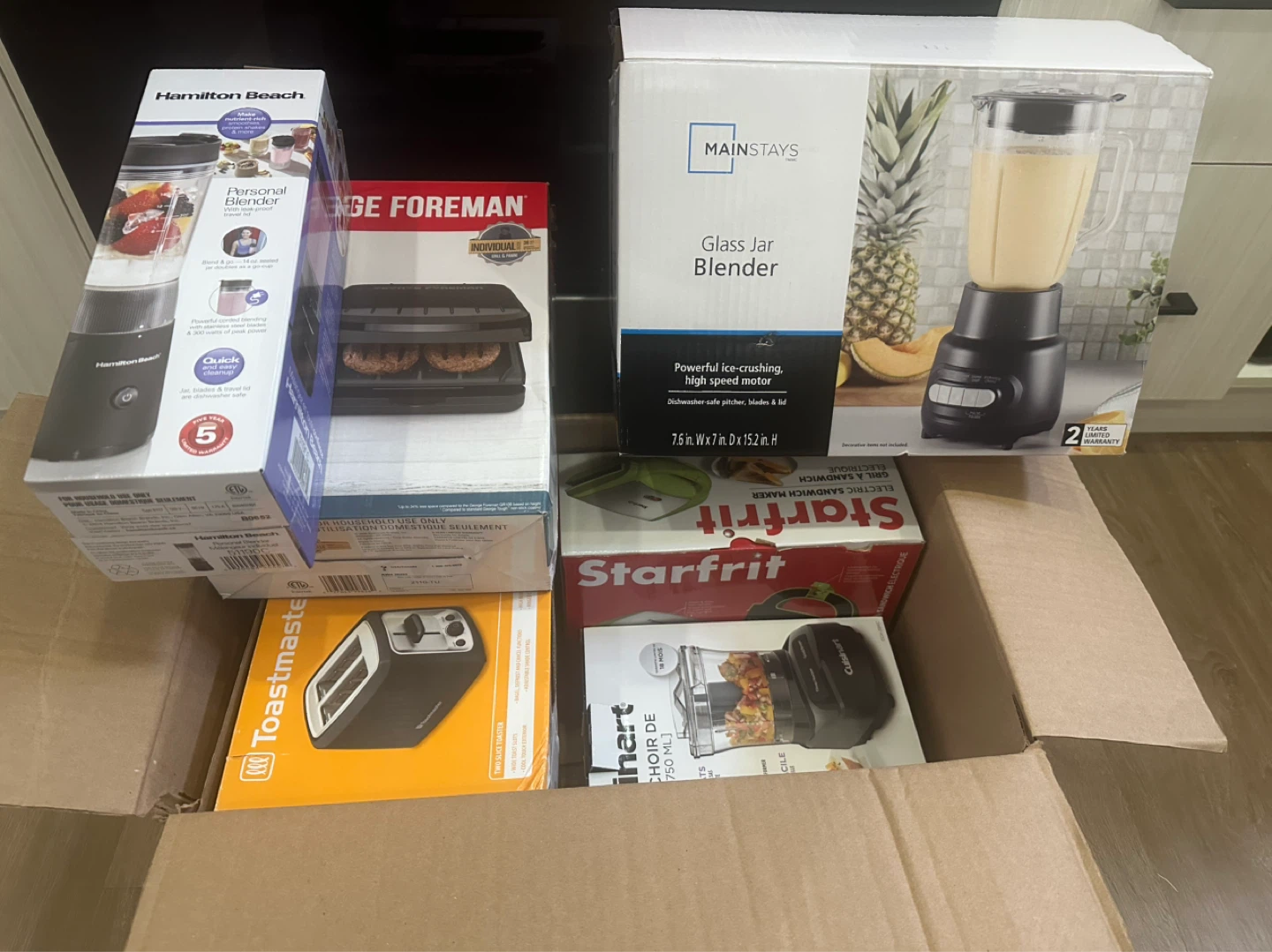 5 appliances