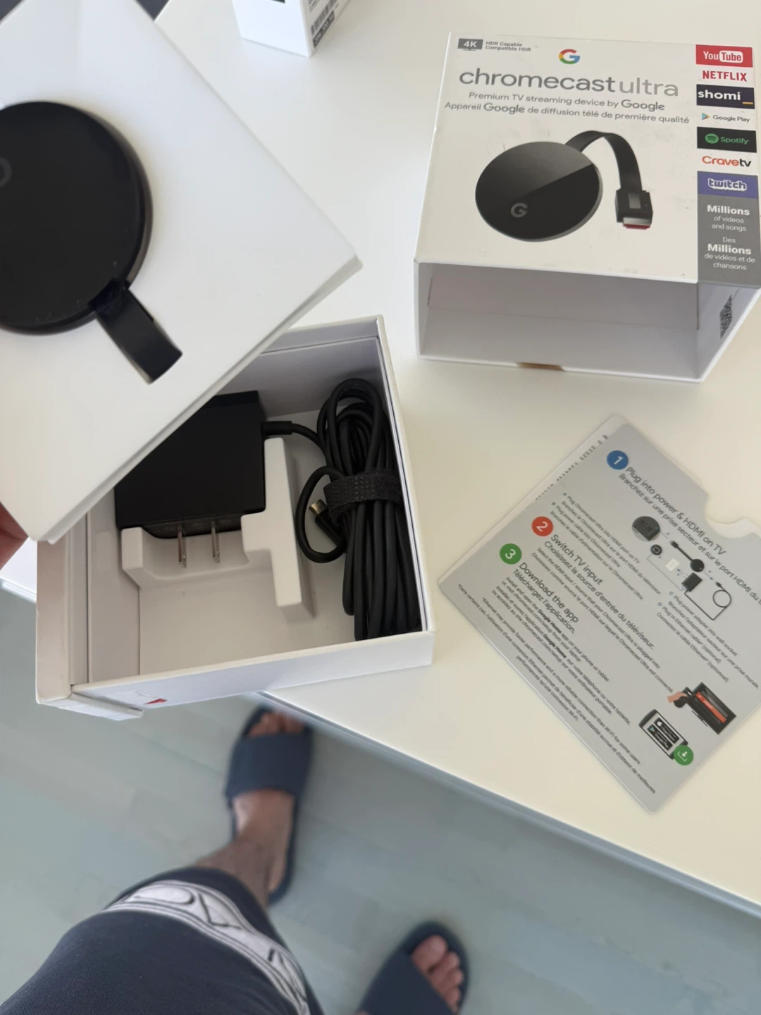 Google Chromecast Ultra 4K Streaming Device