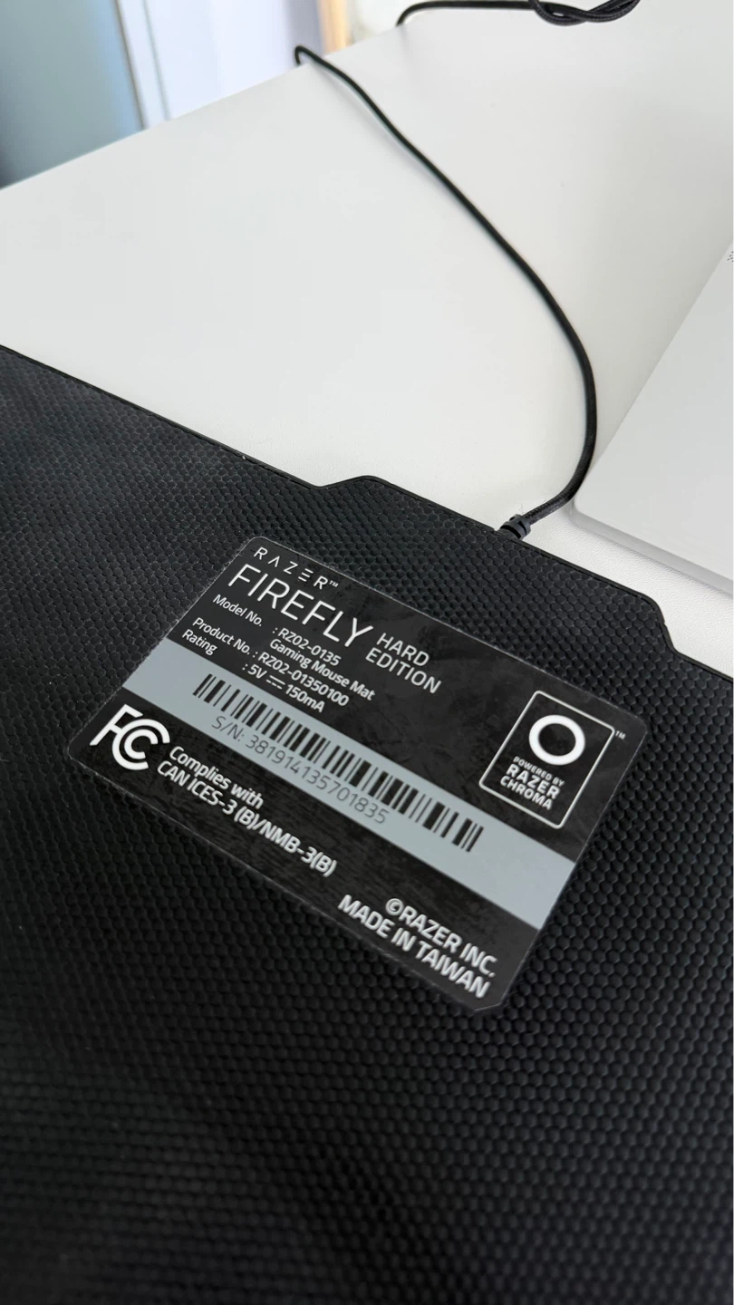 Razer Firefly Hard Edition Gaming Mouse Mat - photo 3