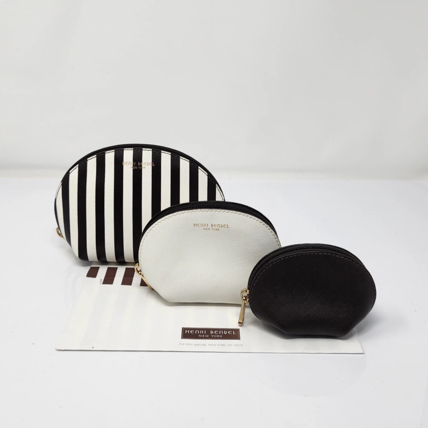 Henri Bendel West 57th Cosmetic Bag TRIO - photo 2