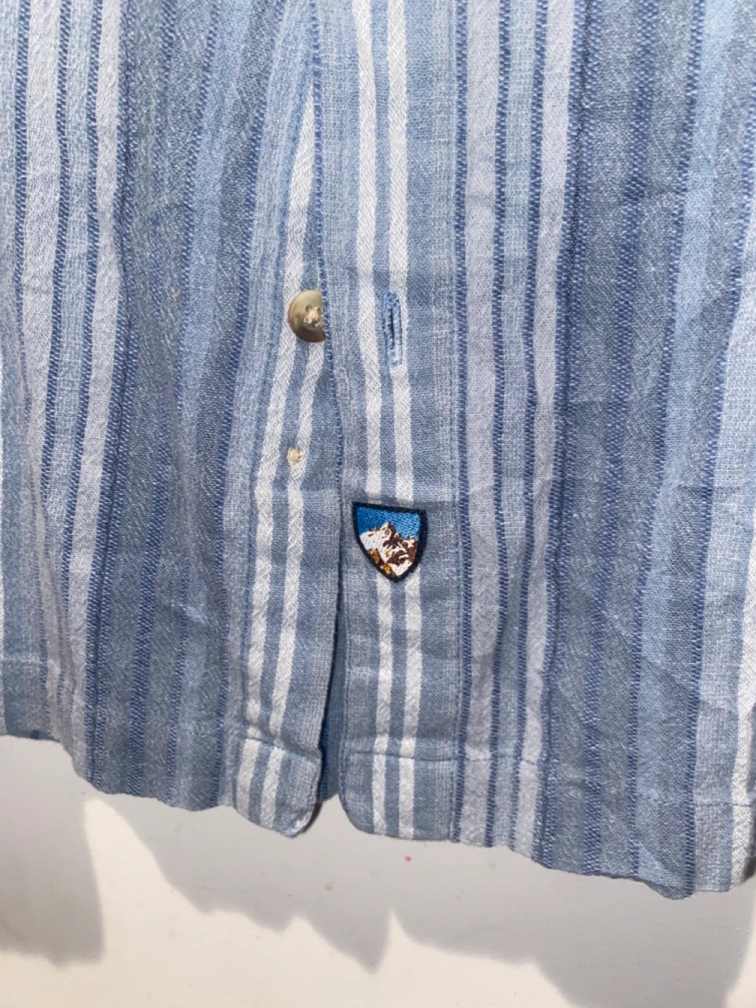 KUHL Men's Striped Button-Up Shirt XL - photo 2