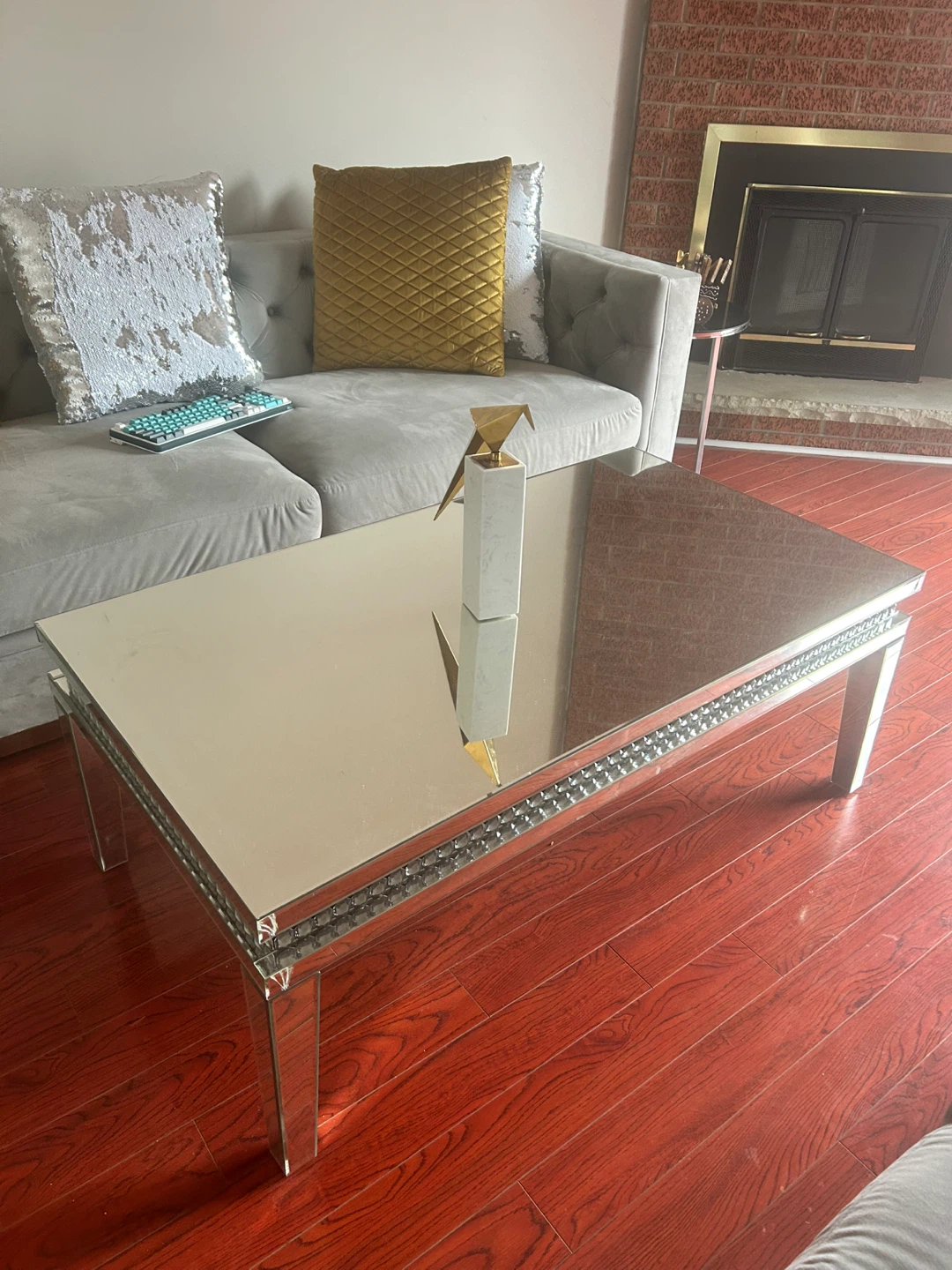 Marble coffee table