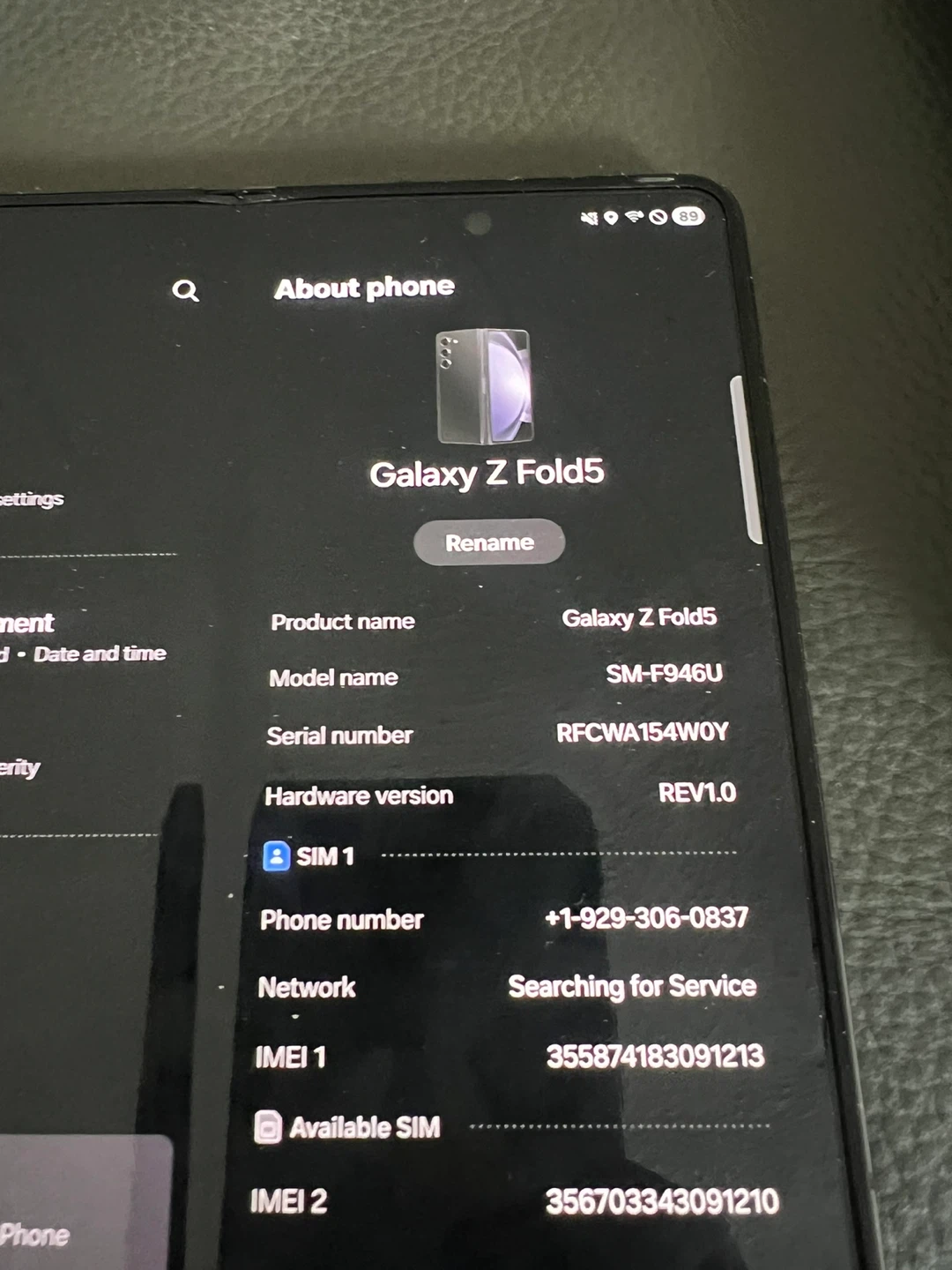 Samsung Galaxy Z Fold5 SM-F946U - photo 2