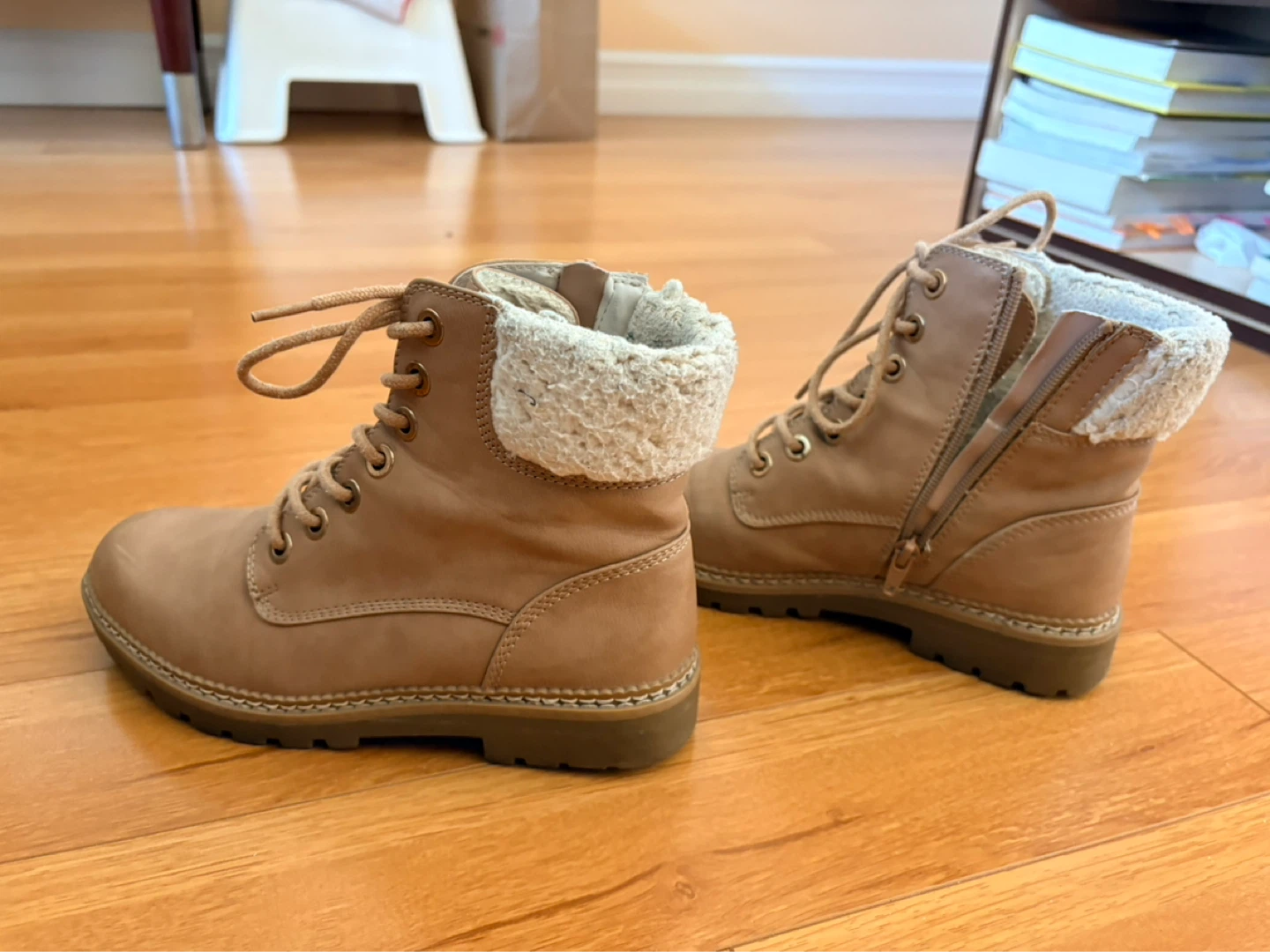 Aldo  Lace-Up Faux Fur Lined Boots - photo 2
